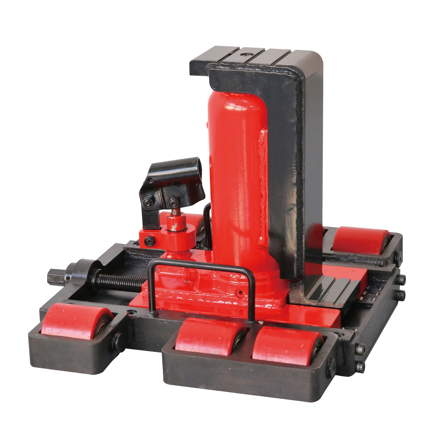 Moveable Hydraulic Toe Jack With Wheels