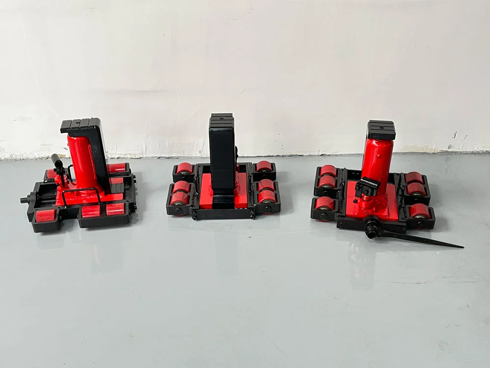 Moveable Hydraulic Toe Jack With Wheels
