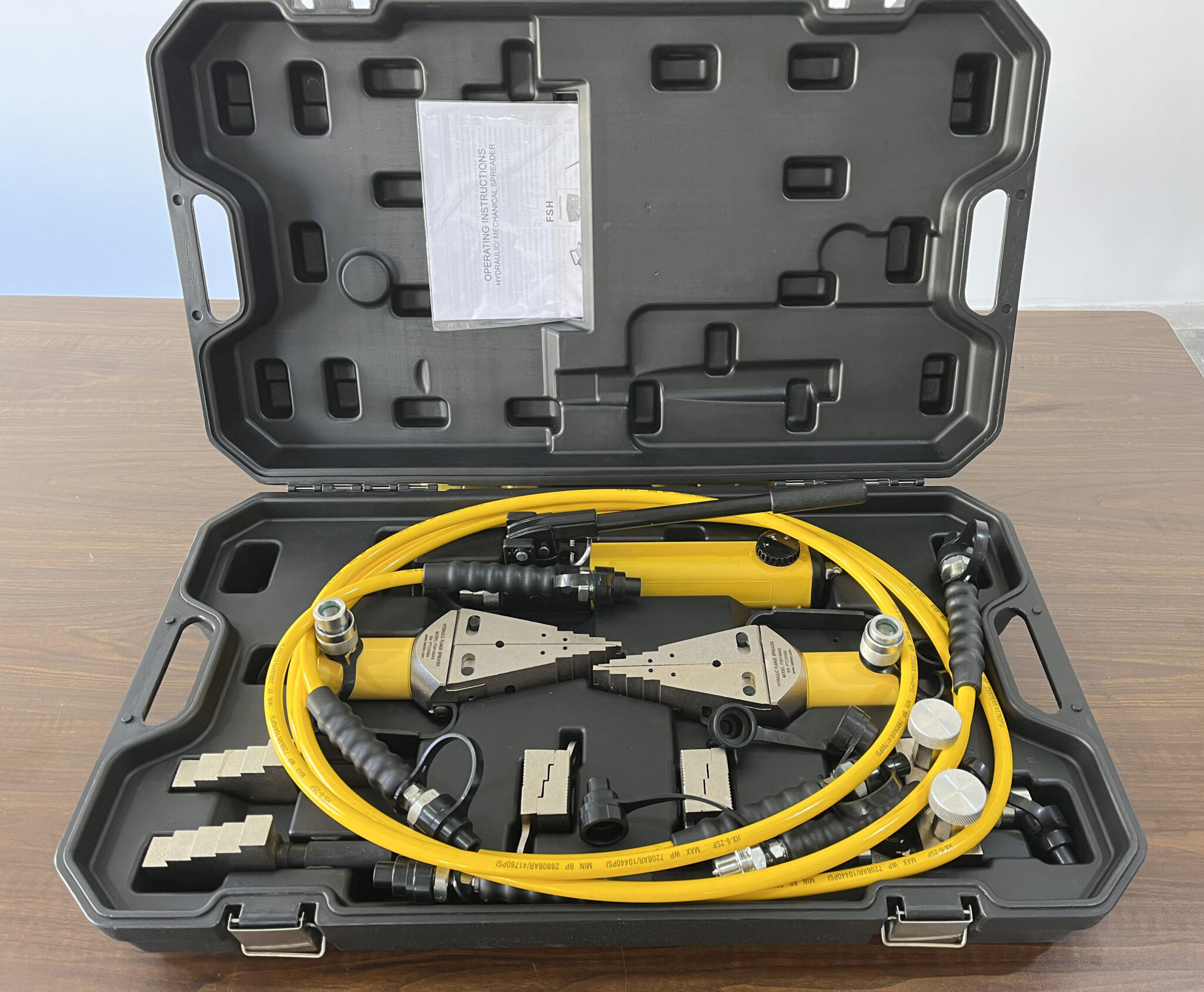 STF14H, 14 Ton, Hydraulic Flange Spreader Set | Pullertop