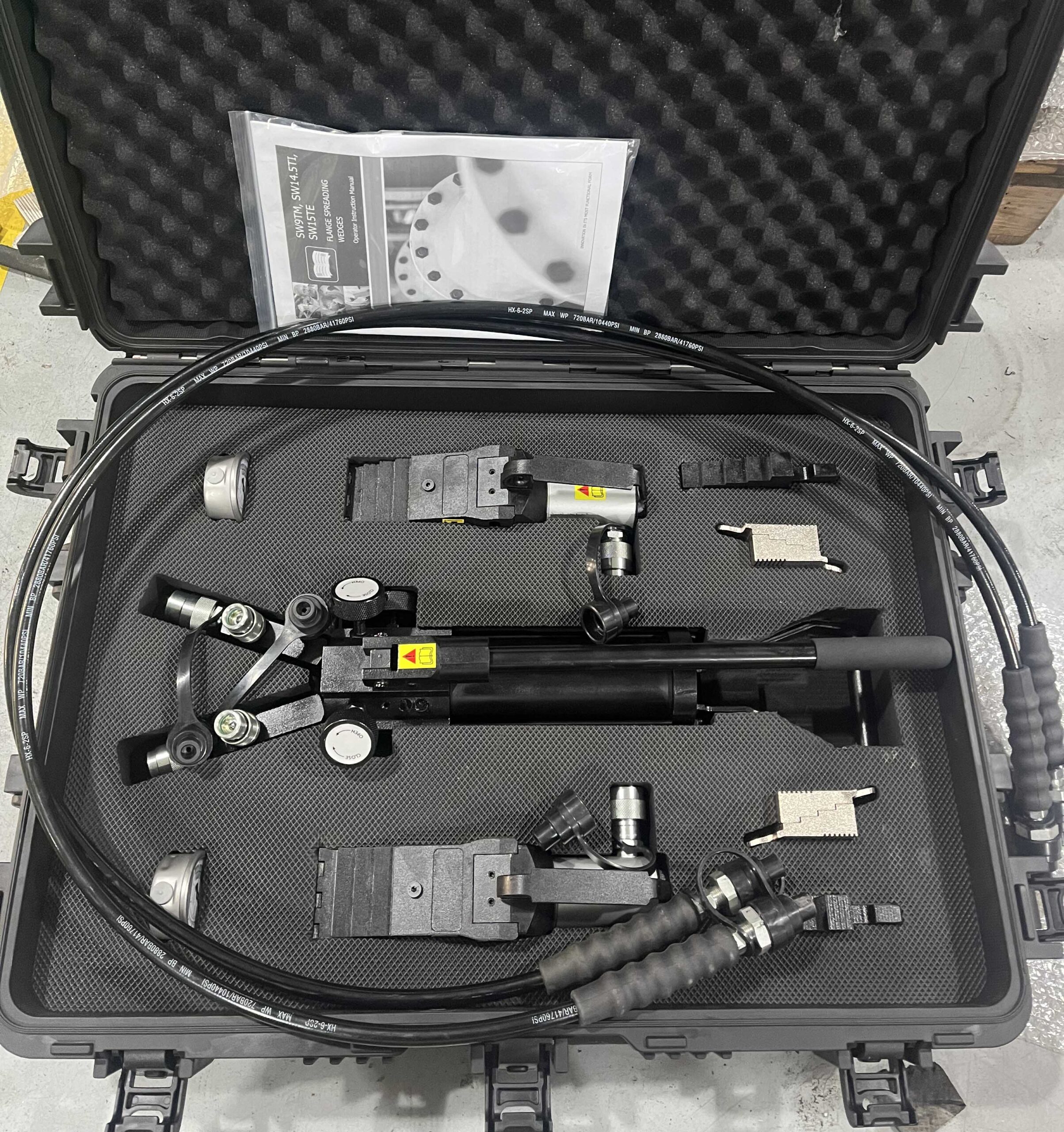 SW15TE, 15.5 Ton Hydraulic Flange Spreader SW15TE Twin Kit