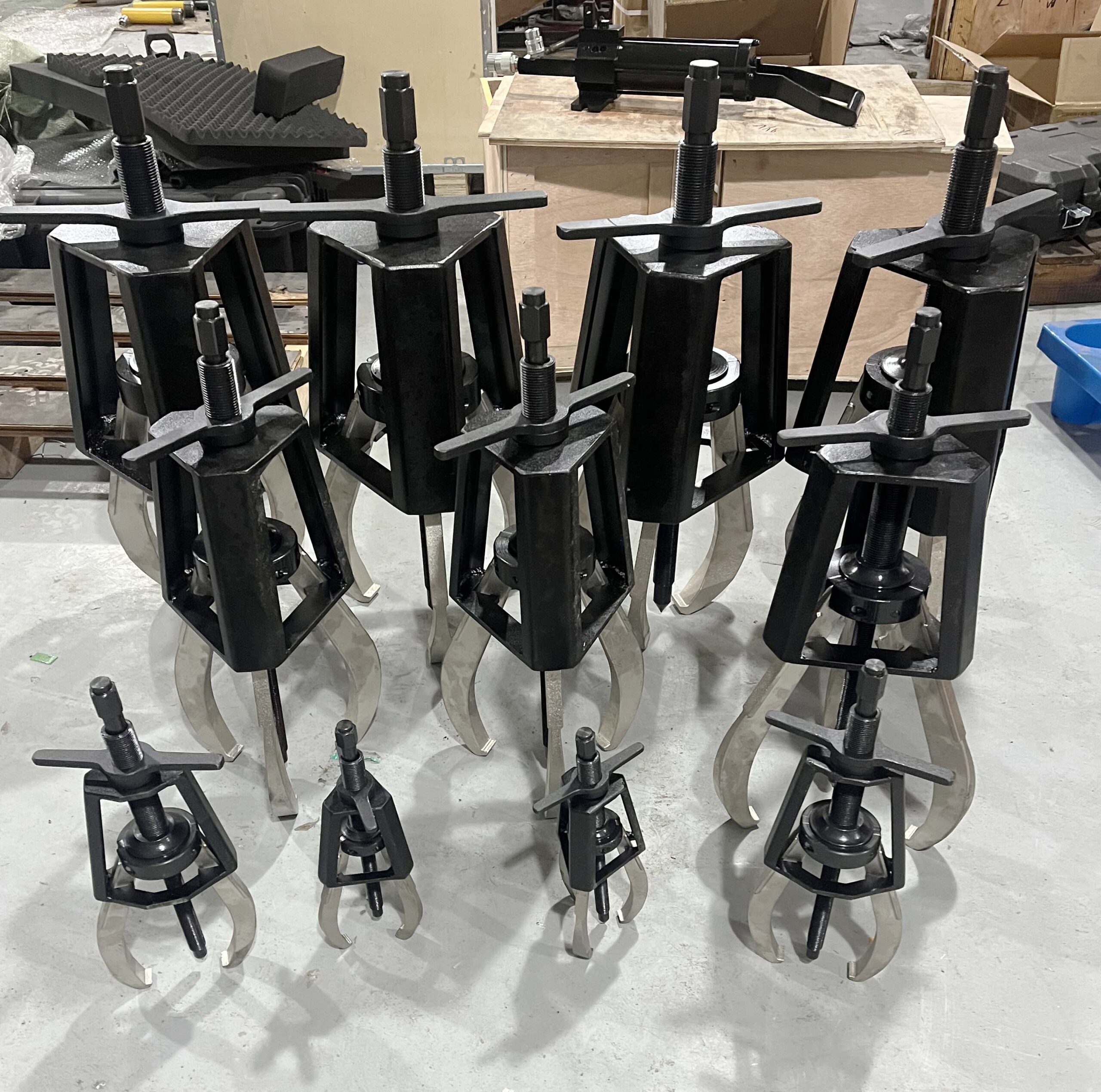 Safety Cage Mechanical Puller