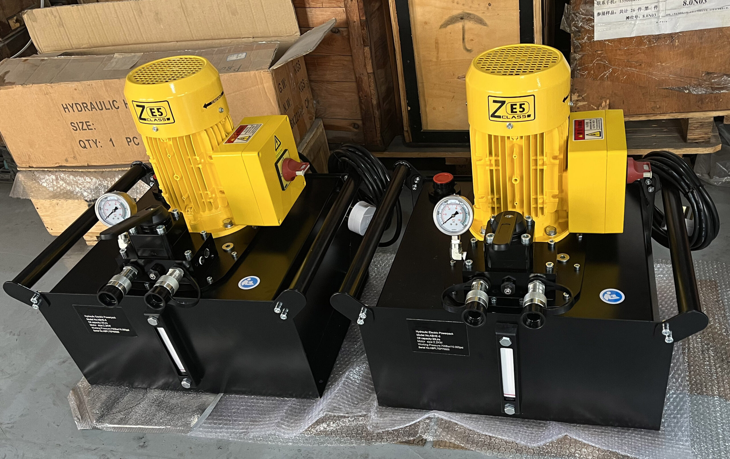ZE5440, Electric Hydraulic Pump, 4/3 Manual Valve,