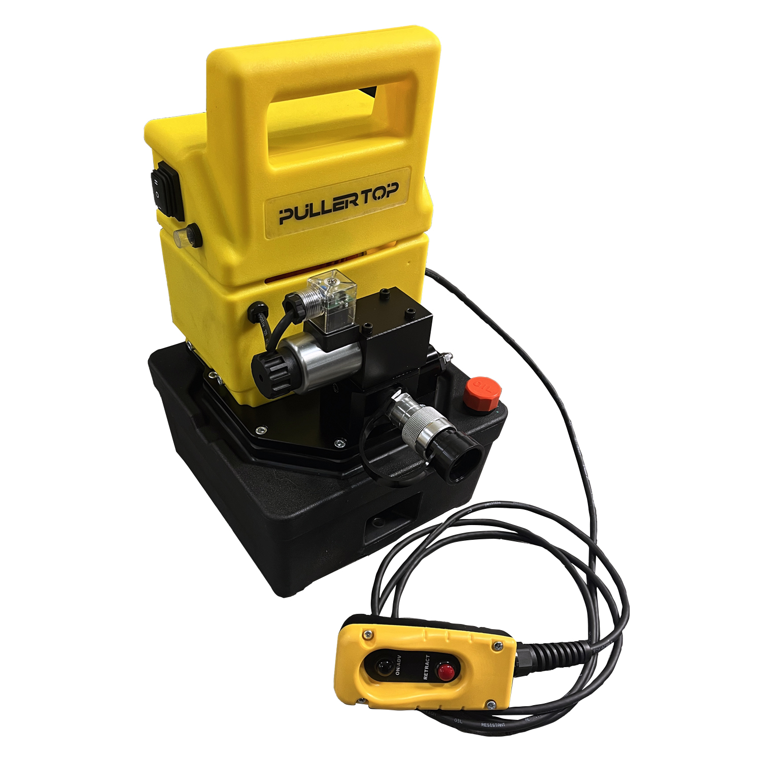 PUD1301E, Two Speed, Economy Electric Hydraulic Pump, 3/2 Solenoid Valve, 230V, For use with Single-Acting Cylinders