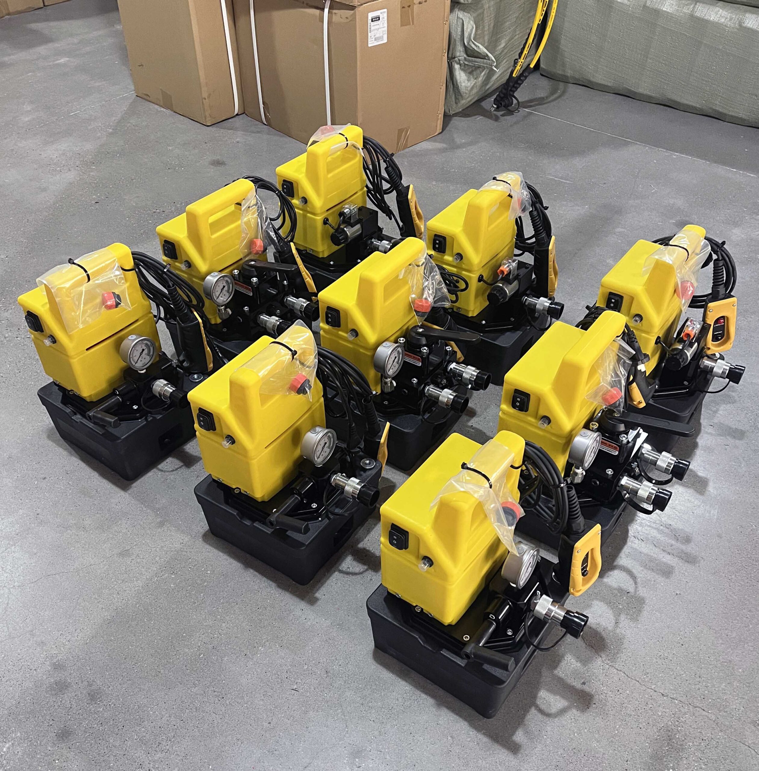 Economy Electric Hydraulic Pump, 3/2 Manual Valve
