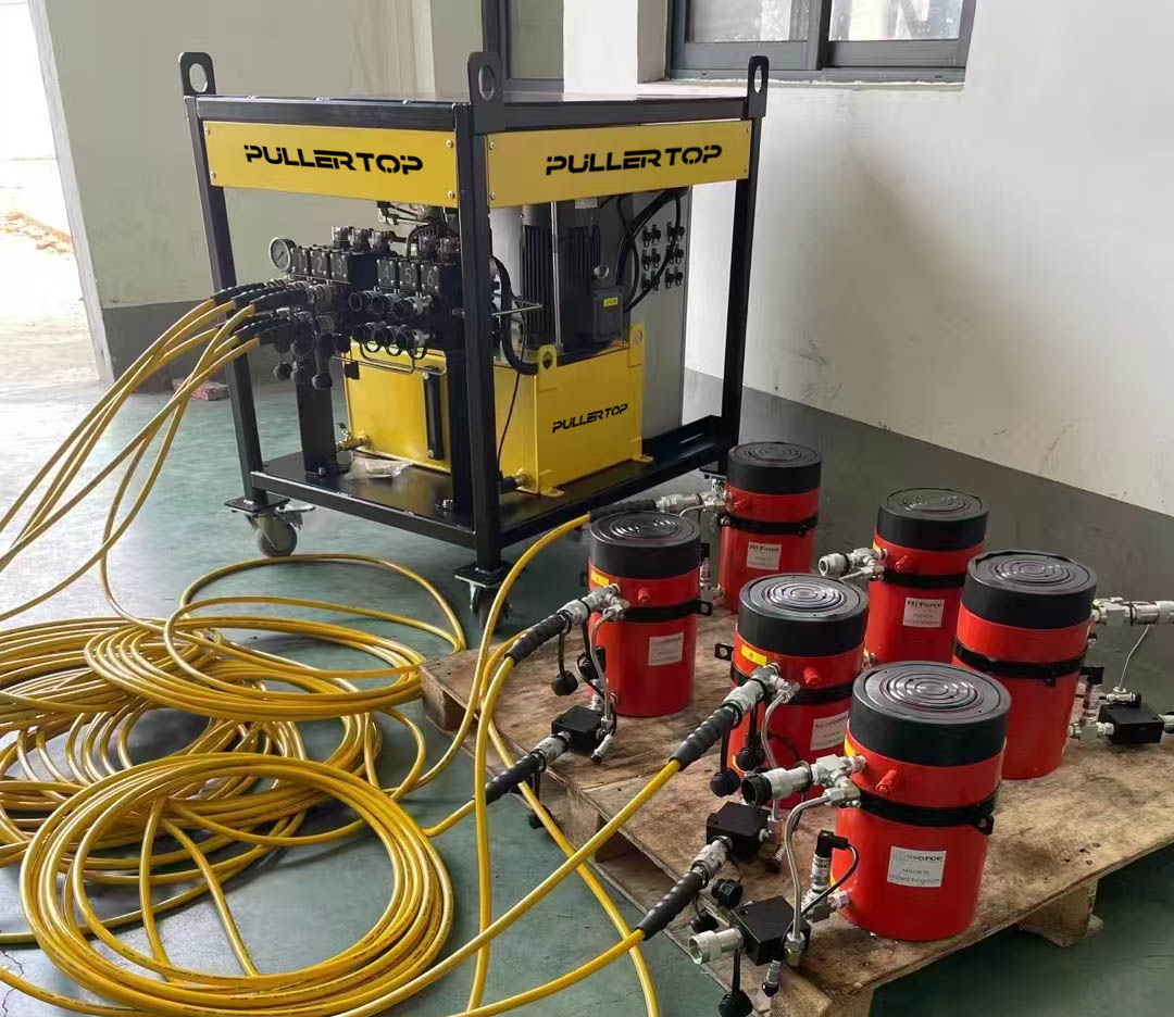 PLC Servo Controlled Synchronous Lifting System