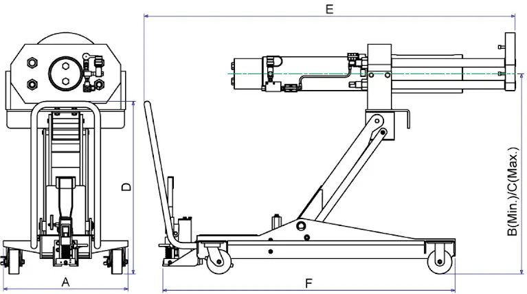 Rail Bearing Remover / Installer