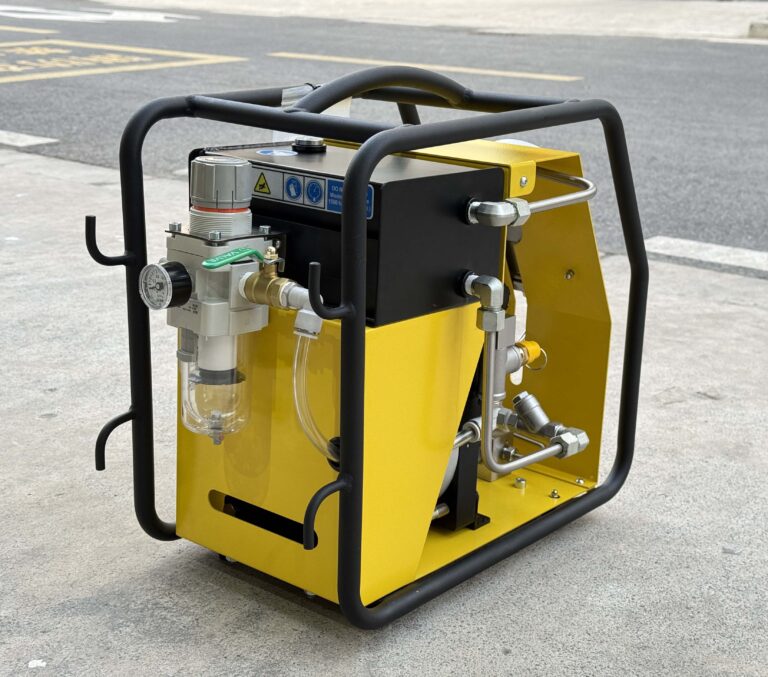 High Pressure Hydraulic Air Tensioning Pump 21750 psi