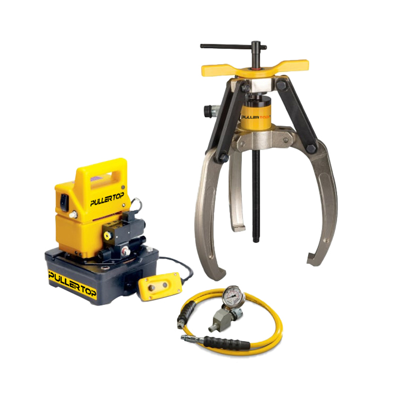 Hydraulic Lock-Grip Puller Set with Electric Pump